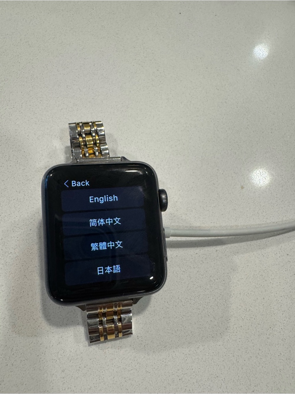 Apple Watch Series 3 42 mm with charger